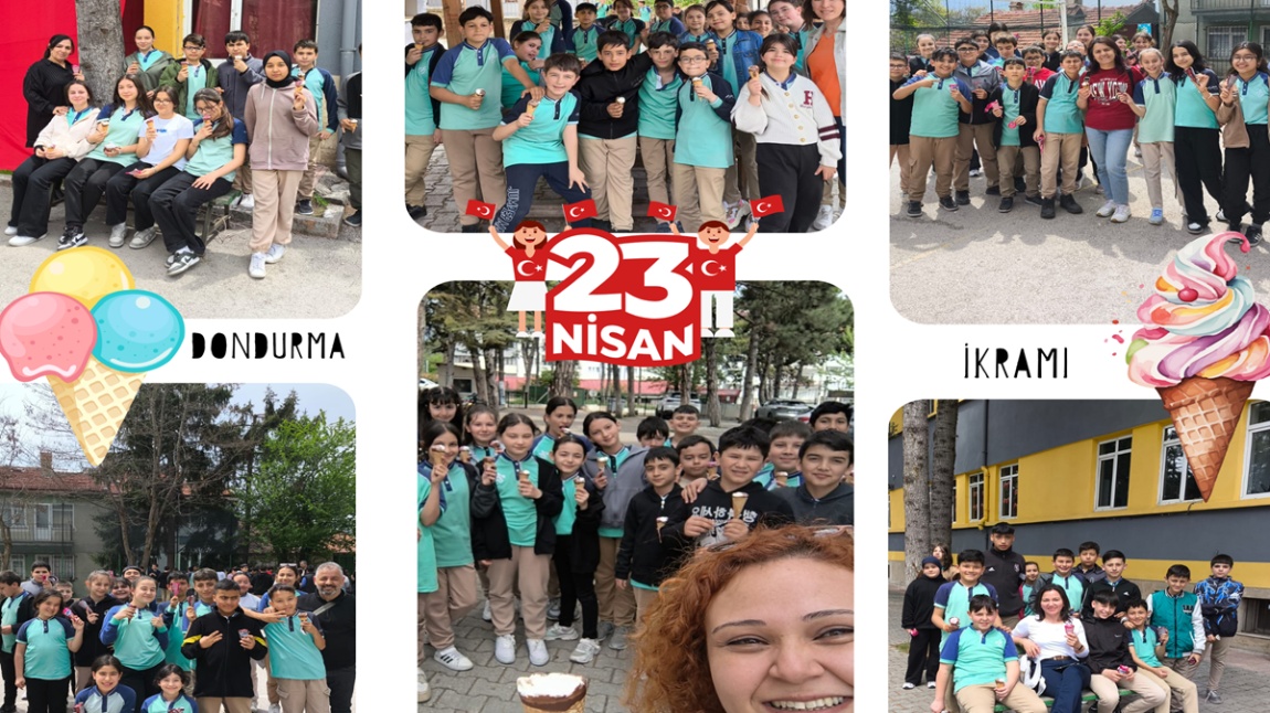 23 NİSAN DONDURMA İKRAMI